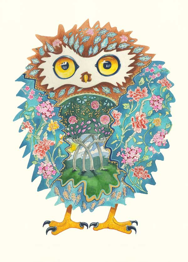 Tawny Owl - Card