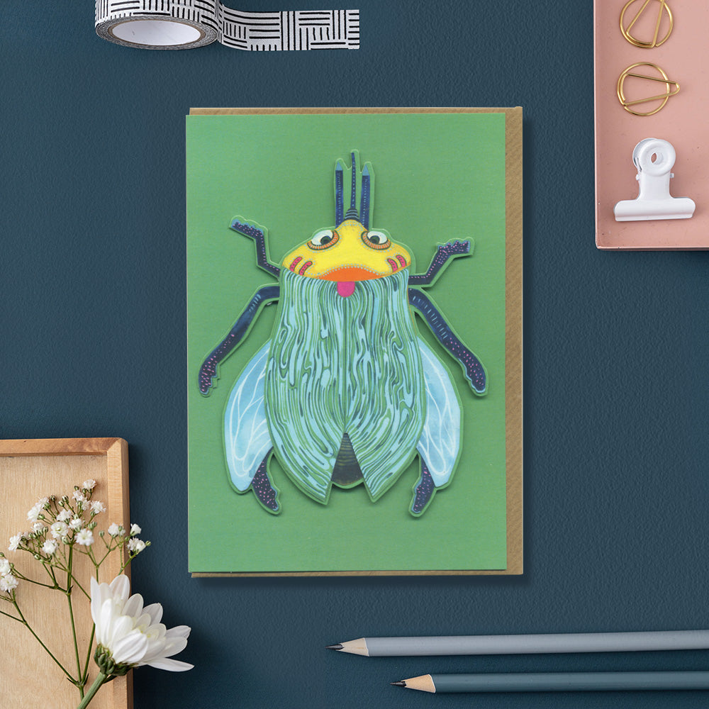 Shield Bug - Card