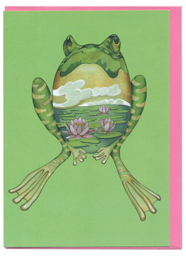 Green Frog - Card