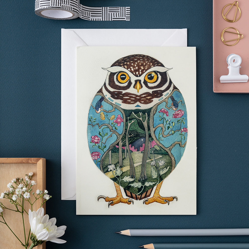 Little Owl - Card - The DM Collection