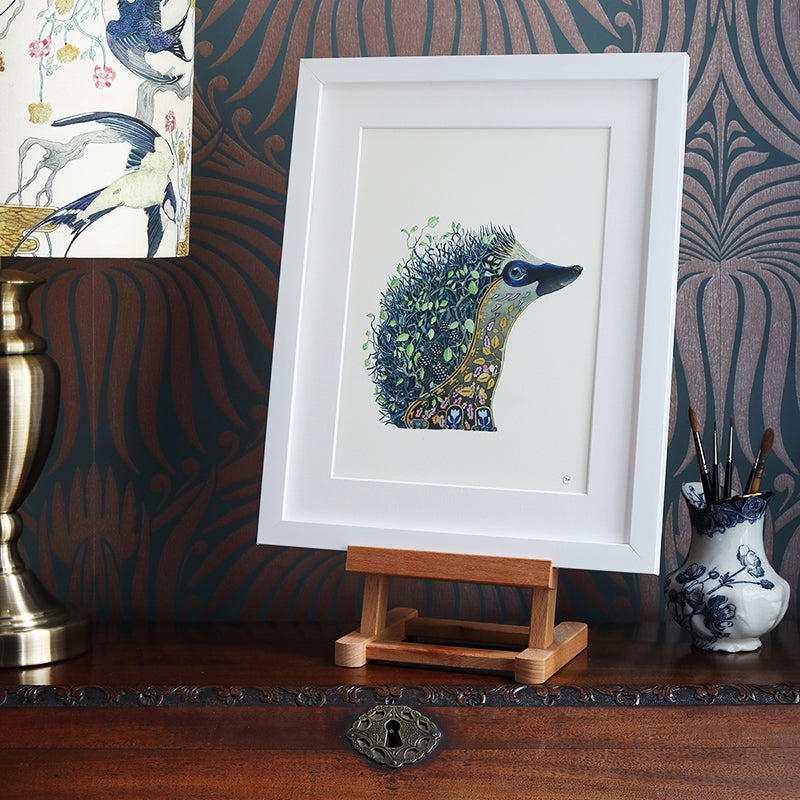 Hedgehog at Night - Print - The DM Collection