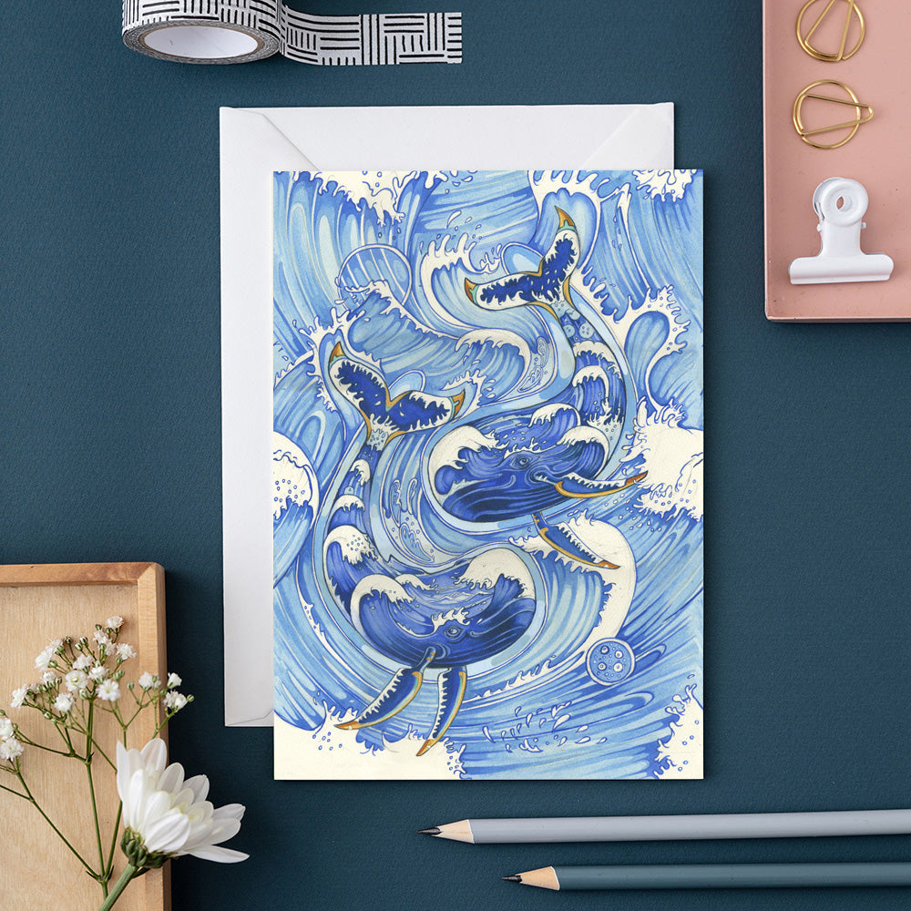 Whales -Card