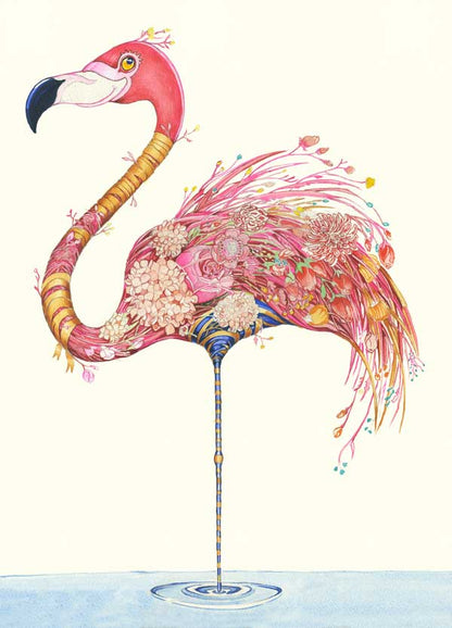 Flamingo - Print - The DM Collection