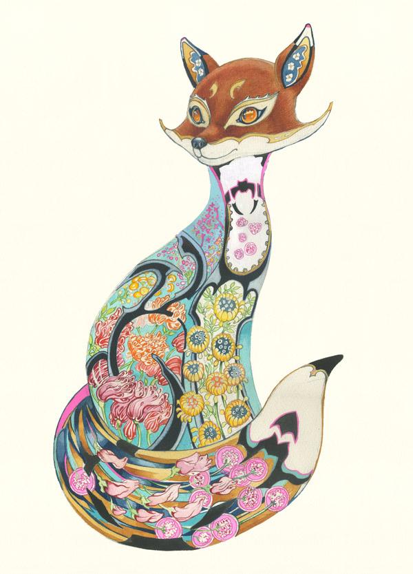 Future Fox - Print - The DM Collection