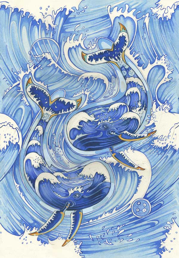 Whales -Card