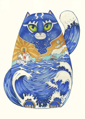 Ships Cat - Card