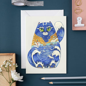 Ships Cat - Card