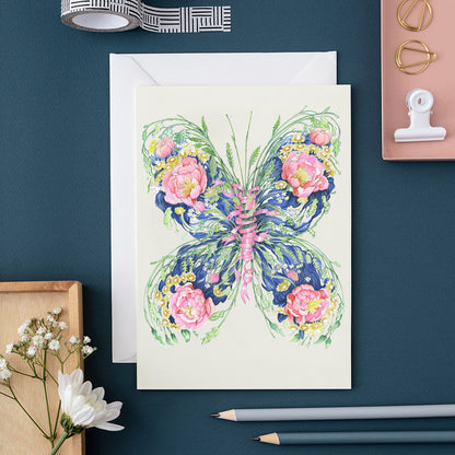 Giant peacock Moth - Card