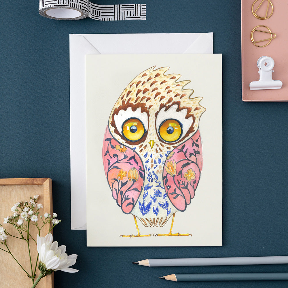 Baby Owl - Card