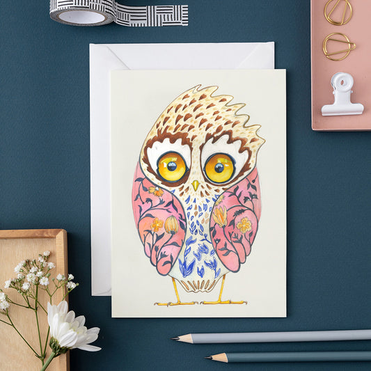 Baby Owl - Card