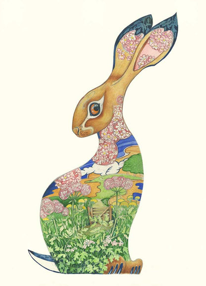 Curious Hare - Card