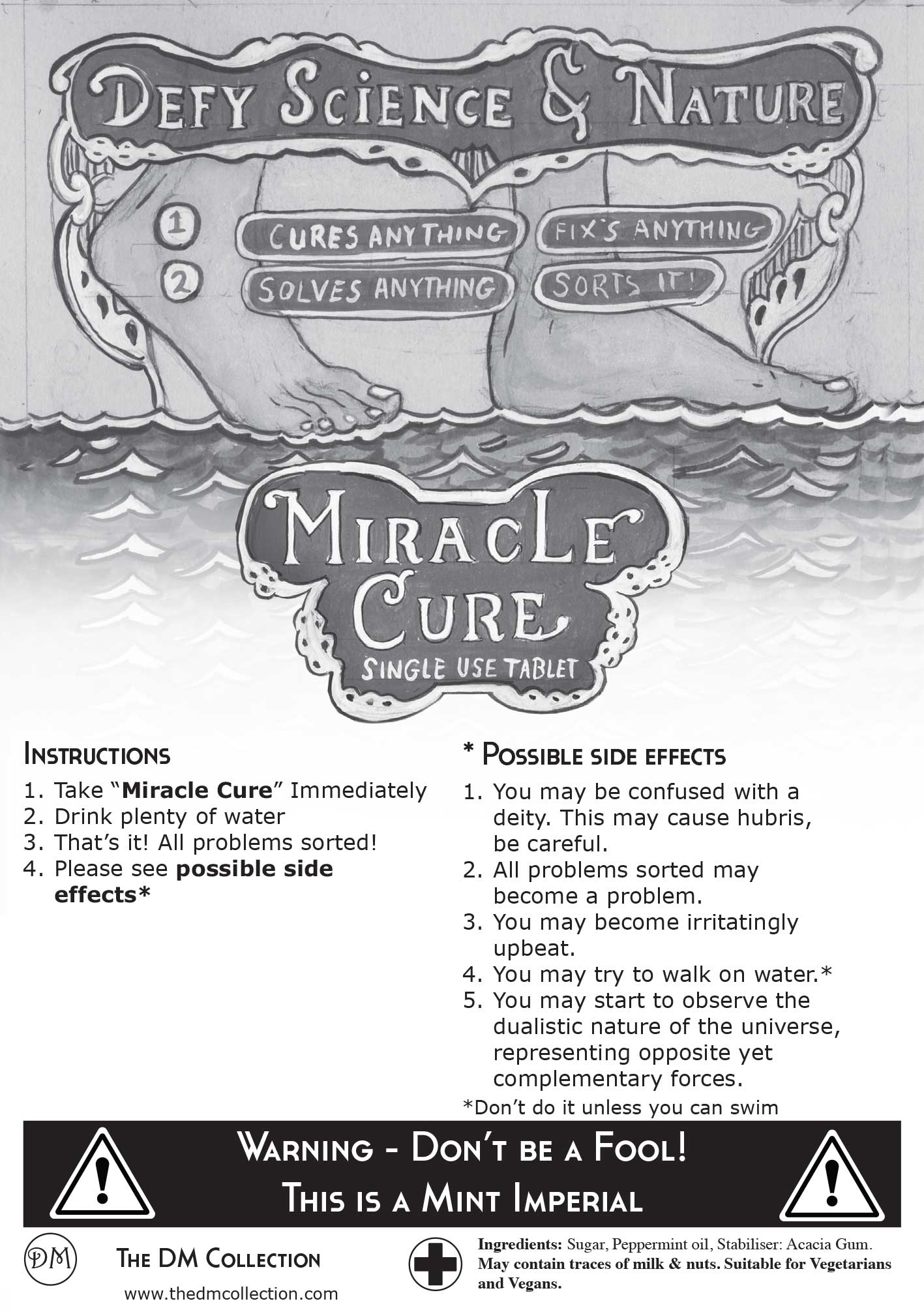 Miracle Cure  - Joke Mint Sweet