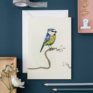 Bluetit - Card - The DM Collection