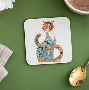 Tiger in the Jungle - Coaster - The DM Collection