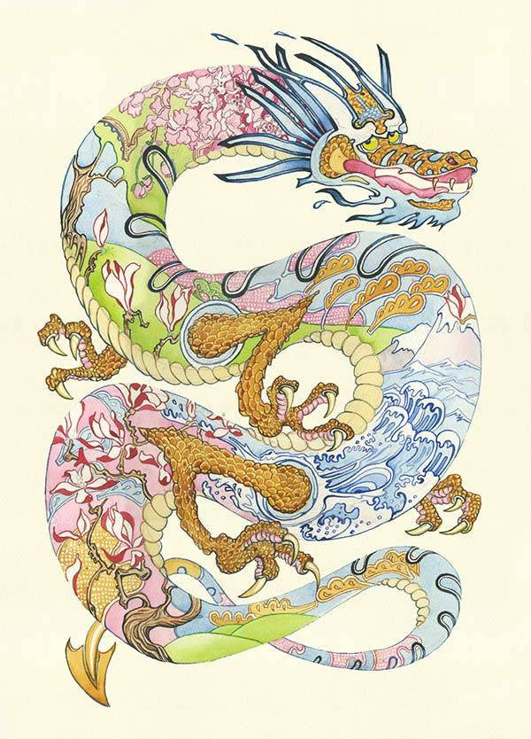 Dragon - Print - The DM Collection
