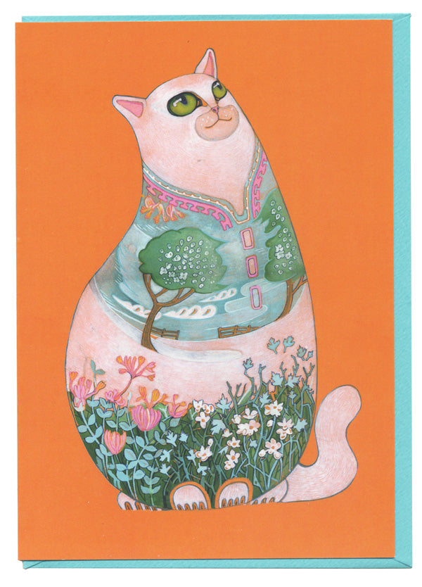 White Cat - Card