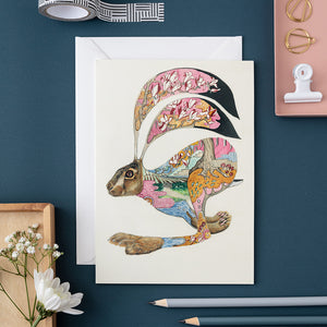 Hare Running - Card - The DM Collection