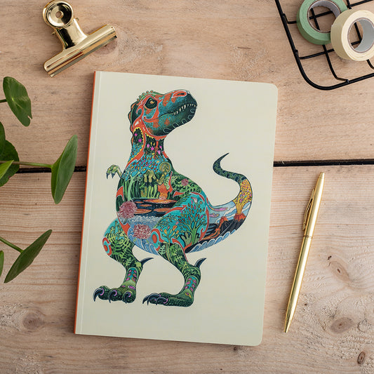 Perfect Bound Notebook - Tyrannosaurus Rex - The DM Collection