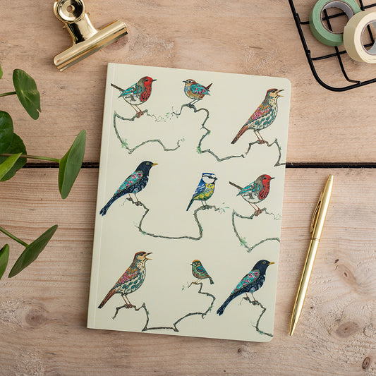 Perfect Bound Notebook - Songbirds - The DM Collection