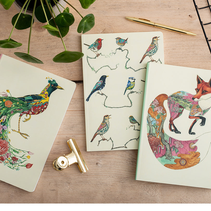 Perfect Bound Notebook - Songbirds - The DM Collection