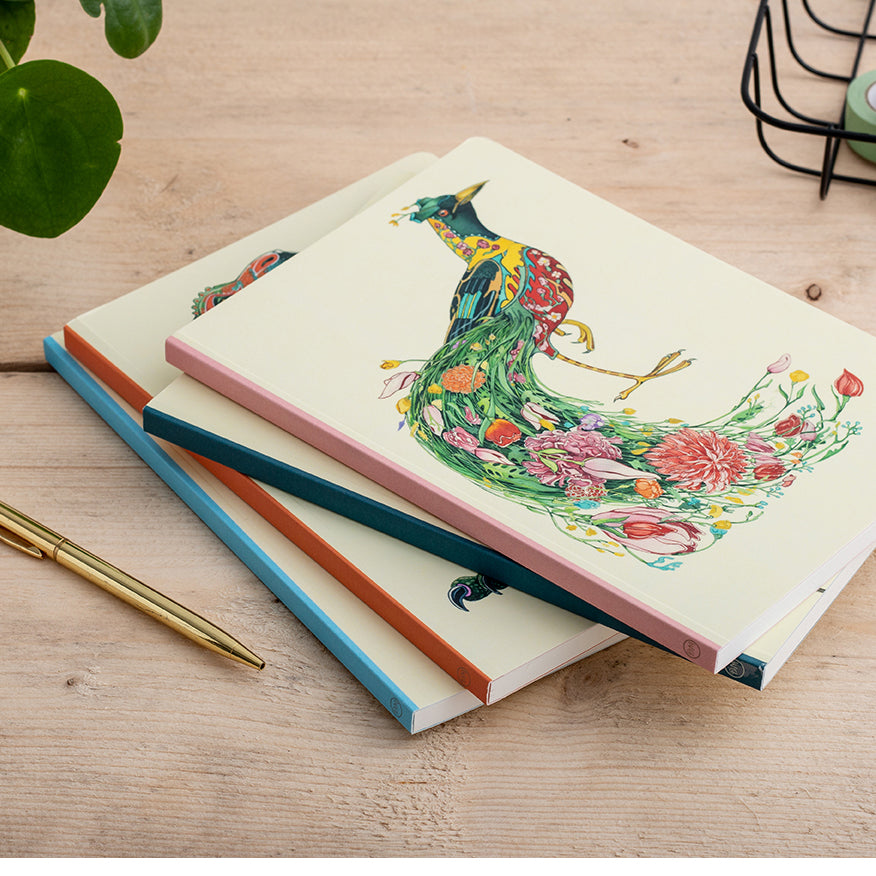 Perfect Bound Notebook - Flamingo - The DM Collection