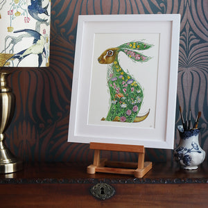 Hare in a Meadow  - Print - The DM Collection
