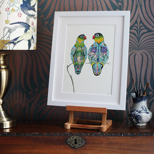 Lovebirds  - Print - The DM Collection