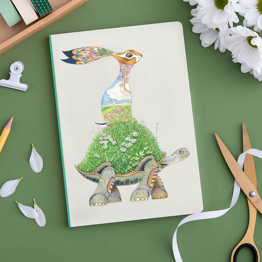 Perfect Bound Notebook - Tortoise and the Hare