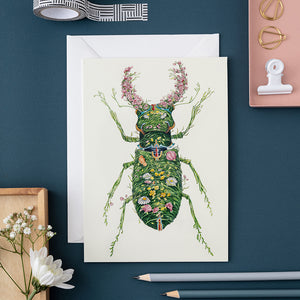 Stag Beetle - Card - The DM Collection