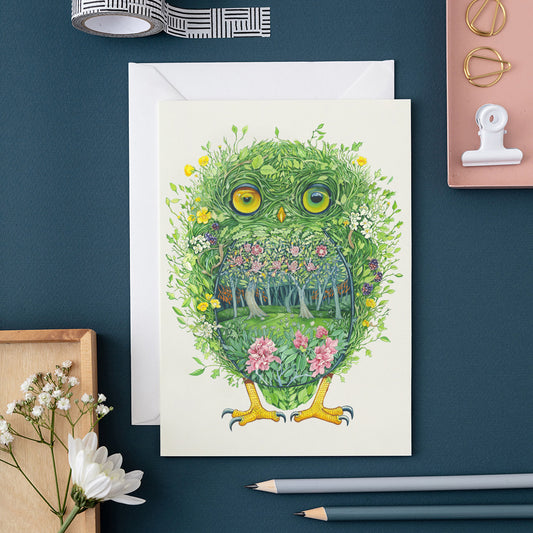 Owl from the Wild Wood - Card
