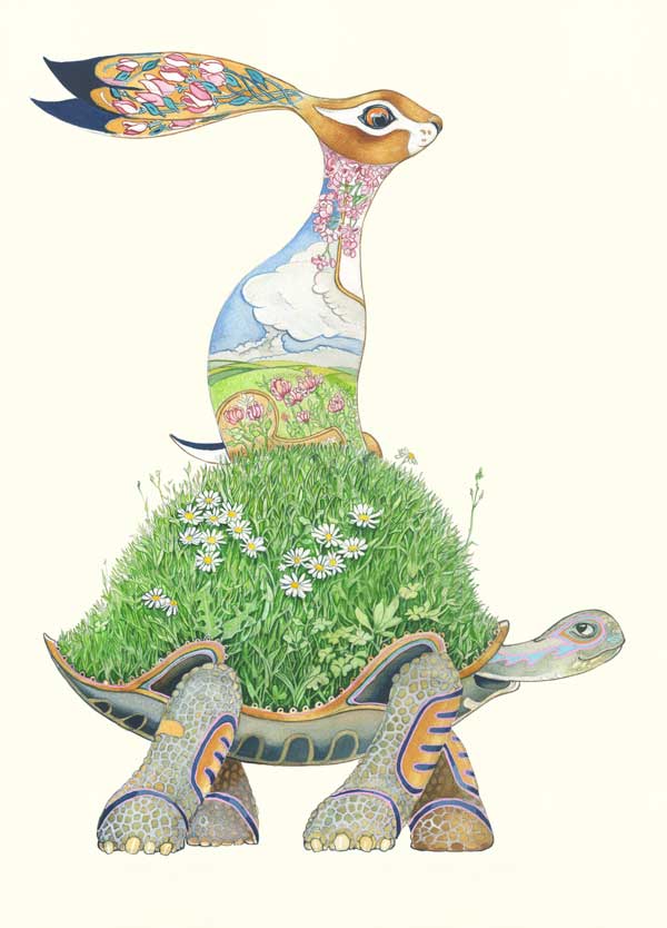 The Tortoise and the Hare- Card