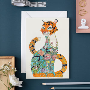 Tiger in the Jungle - Card - The DM Collection