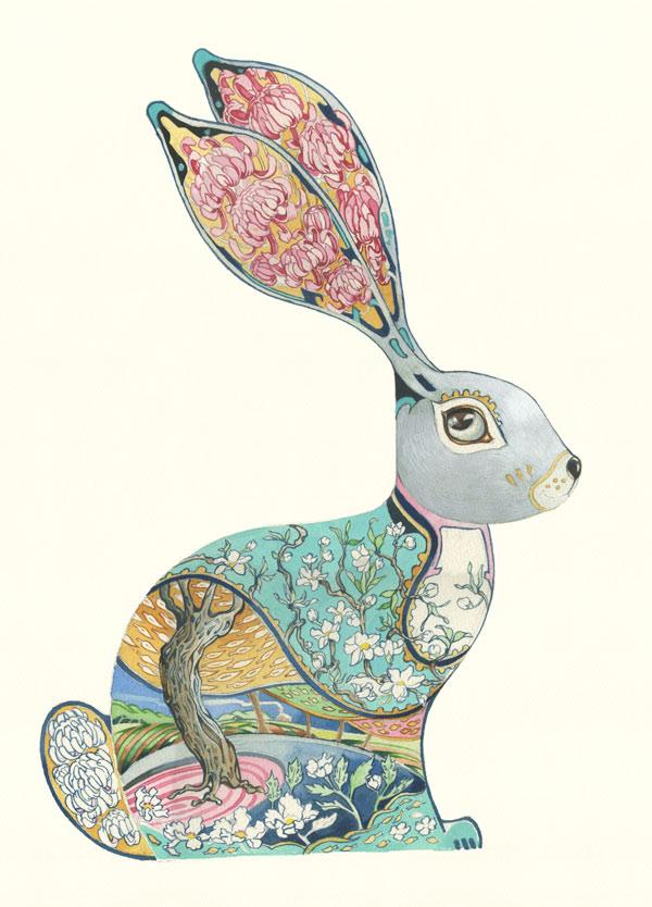 Bunny  - Print - The DM Collection