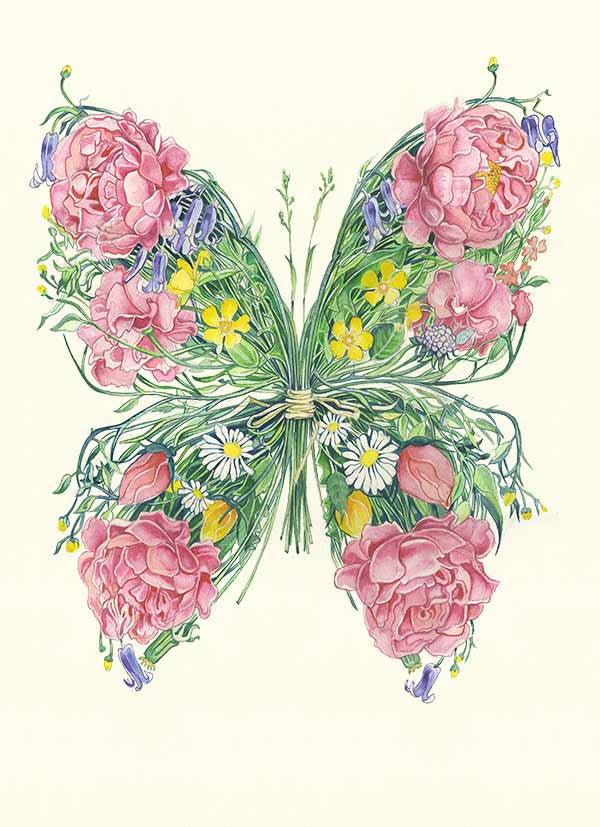 Butterfly  - Print - The DM Collection