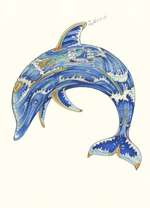Dolphin - Card - The DM Collection
