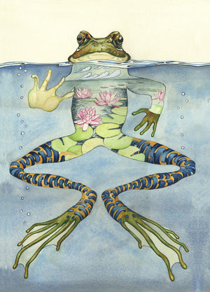 Frog - Print - The DM Collection
