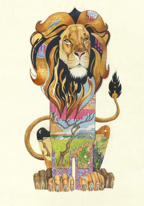 Lion - Print - The DM Collection