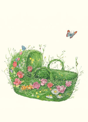 Moses Basket - Print - The DM Collection
