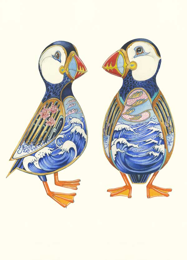 Puffins - Print - The DM Collection