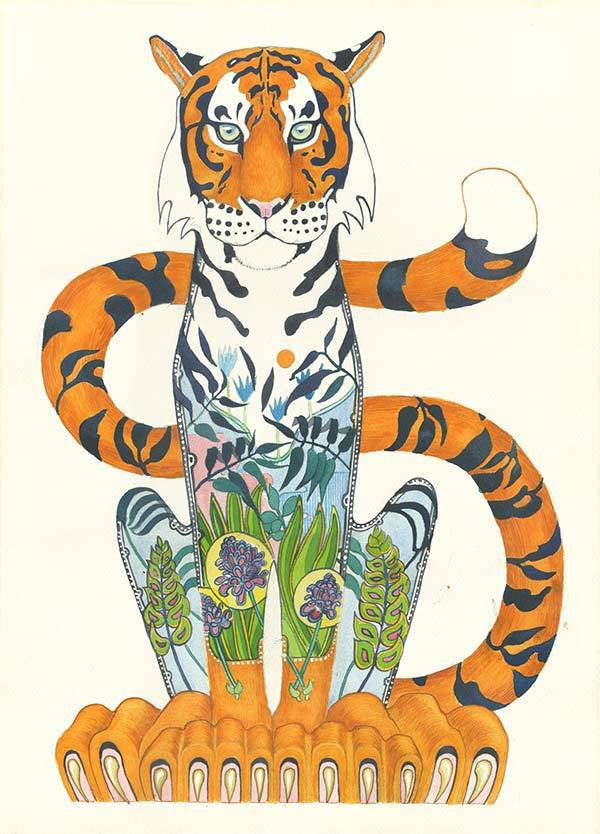 Tiger - Print - The DM Collection